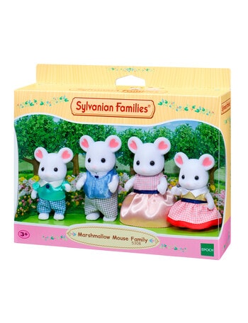 Sylvanian Families Marshmallow Mouse Family product photo