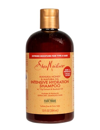 Shea Moisture Manuka Honey & Mafura Oil Intensive Hydration Shampoo, 384ml product photo