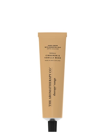 The Aromatherapy Co. Therapy Hand Cream, Cinnamon & Vanilla Bean product photo