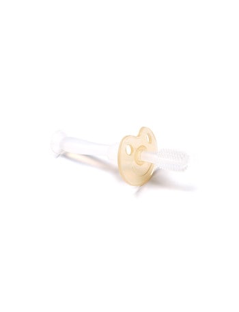 Haakaa 360 Silicone Toothbrush, Clear product photo