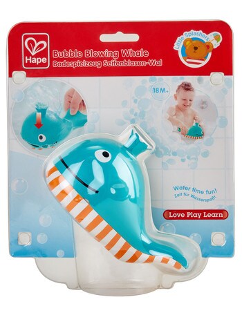 Hape Bubble Blowing Whale product photo