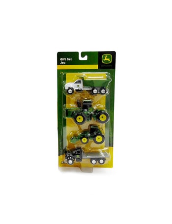 John Deere John Deere Vehicle, 4-Pack, Assorted product photo