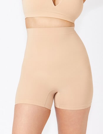 Ambra Powerlite High Waisted Short, Rose Beige product photo