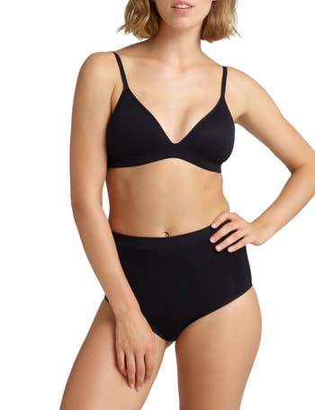 Ambra Killer Figure High-Cut Control Brief, Black product photo