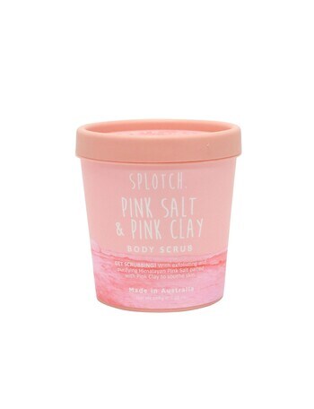 Splotch Pink Salt & Pink Clay Body Scrub product photo