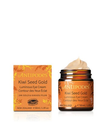 Antipodes Kiwi Seed Gold Luminous Eye Cream, 30ml product photo