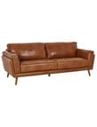 LUCA Furniture Hendrix Leather 3 Seater Sofa product photo View 02 S