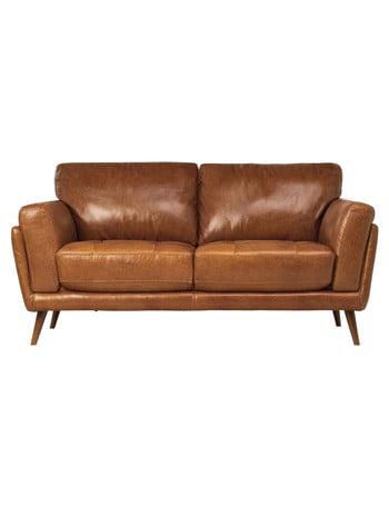 LUCA Furniture Hendrix Leather 2 Seater Sofa product photo