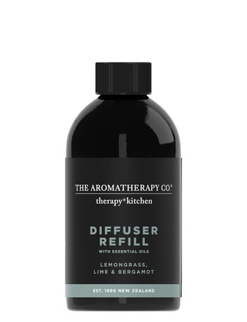 The Aromatherapy Co. Therapy Kitchen Diffuser Refill, Lemongrass Lime & Bergamot product photo