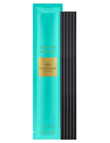 Glasshouse Fragrances Lost In Amalfi Replacement Scent Stems, 5-Pack product photo
