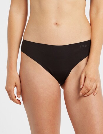 Bonds Invisi Free Cuts Gee, Black product photo