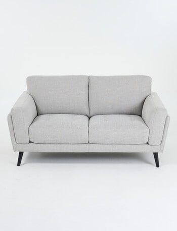 LUCA Furniture Hendrix Fabric 2 Seater Sofa, Silver product photo
