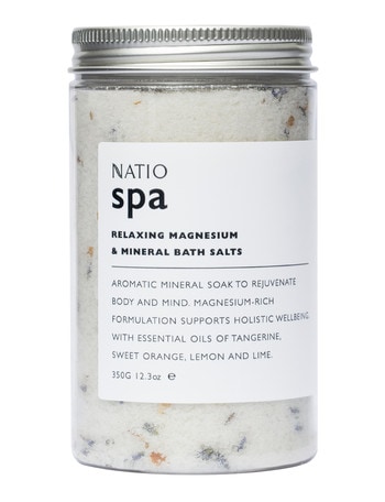 Natio Spa Relaxing Magnesium & Mineral Bath Salts, 350g product photo