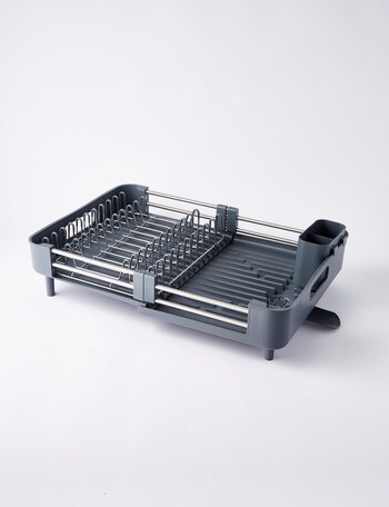 Cinemon Extendable Dish Rack, Grey product photo
