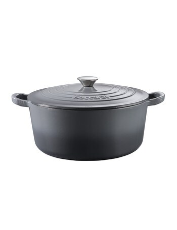 Baccarat Le Connoisseur Round French Oven, 29cm, 6.3L, Grey product photo