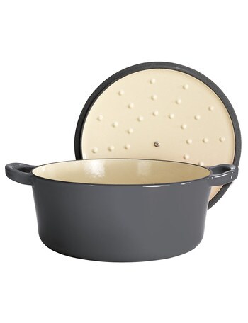 Baccarat Le Connoisseur Round French Oven, 25cm, 3.9L, Grey product photo