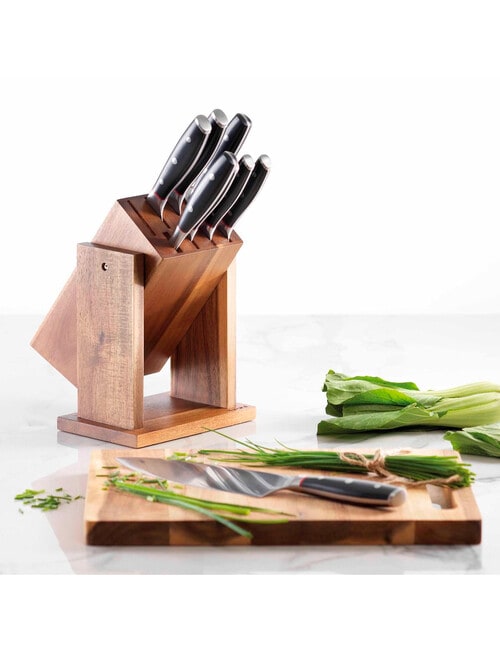 Baccarat Iconix Drenhen Knife Block, 9-piece product photo View 03 L