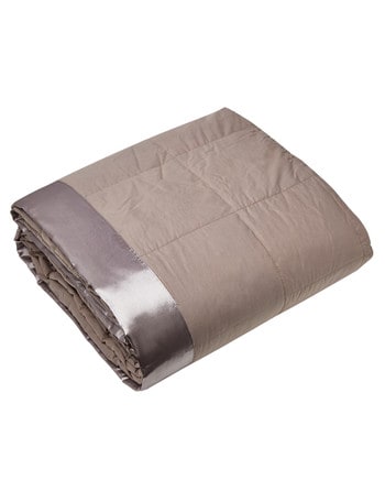 Fairydown Espresso Feather & Down Blanket, Hurricane product photo