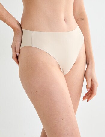 Lyric Laser Hi Cut Brief, Nude product photo
