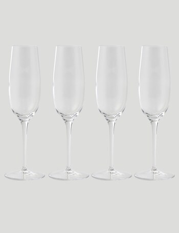 Luigi Bormioli Crescendo Flute, 235ml, Set-of-4 product photo