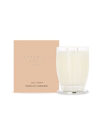 Peppermint Grove Candle, 370g, Vanilla Caramel product photo