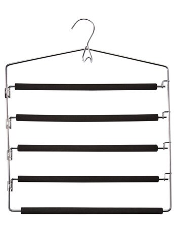 Haven Essentials Cintre Foam Scarf Hanger, Black product photo