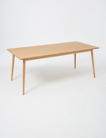 LUCA Furniture Amalfi Dining Table 1.9m, Natural product photo