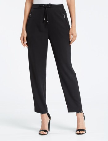 Oliver Black Jogger Pant, Black product photo