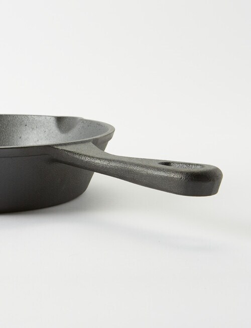 SouthWest Pre-Seasoned Cast Iron Frypan, 20cm product photo View 04 L
