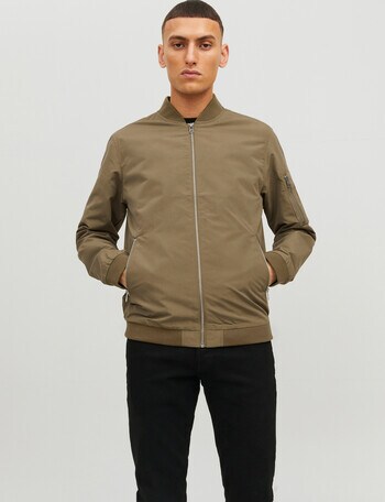 Jack & Jones Rush Bomber, Dusky Green product photo