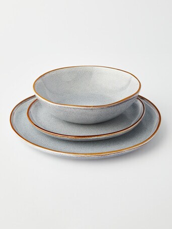 Salt&Pepper Series Dinner Set, Sky, 12-Piece product photo
