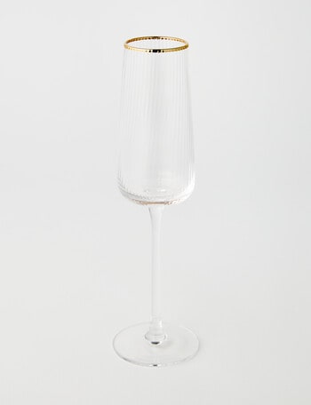 CinCin Kingston Flute, Gold Rim product photo