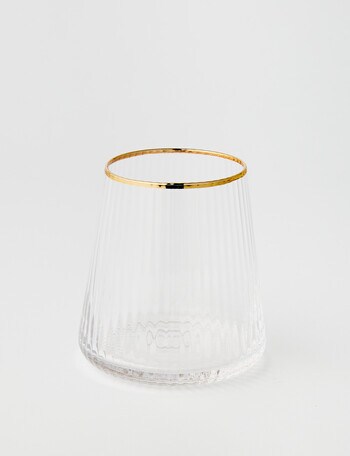 CinCin Kingston DOF Tumbler, Gold Rim product photo