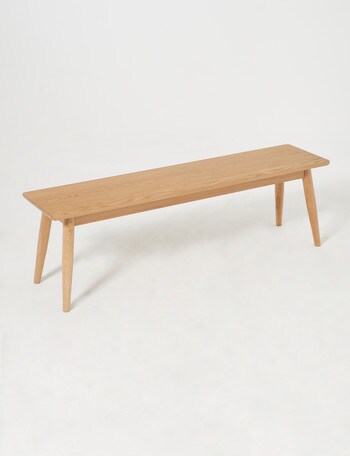 LUCA Furniture Amalfi Dining Bench 1.5m, Natural product photo