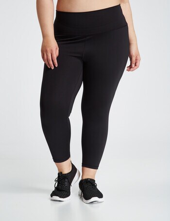 Superfit Curve Active Crop Legging, Black product photo