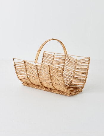 M&Co Chevron Log Holder product photo