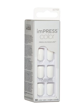 Kiss Nails Impress Nails, Frosting product photo