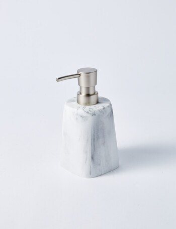 Haven Essentials Sade Soap Dispenser, White product photo