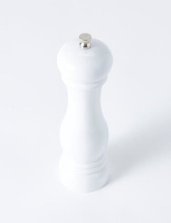Alex Liddy Mastros Salt & Pepper Mill, 21.5cm, White product photo
