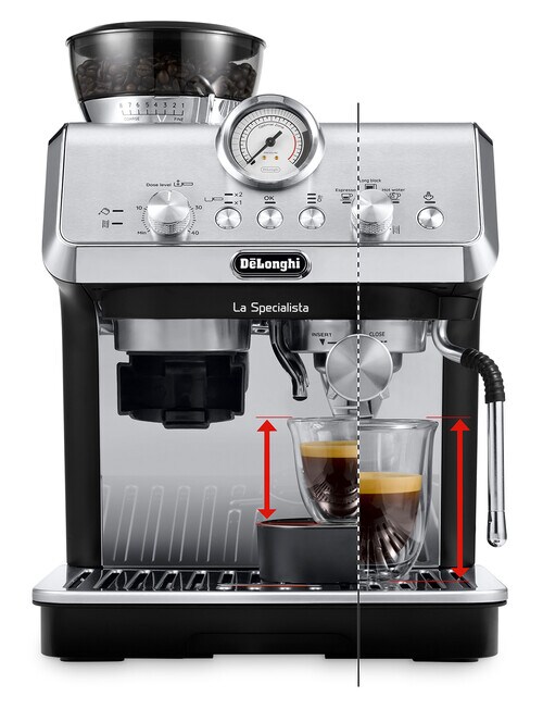 DeLonghi La Specialista Arte Coffee Machine, EC9155MB product photo View 06 L