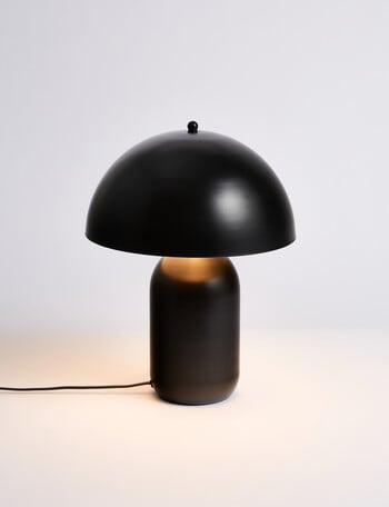 Salt&Pepper Willwood Table Lamp, Black product photo