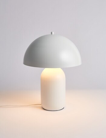 Salt&Pepper Willwood Table Lamp, White product photo
