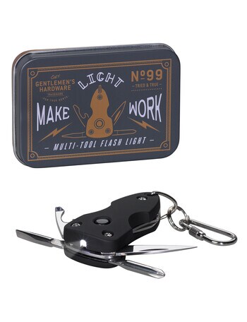 Gentlemen's Hardware Pocket Multi-Tool With Flashlight product photo