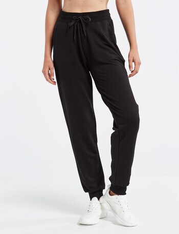 Superfit Zip Trackie Pant, Black product photo