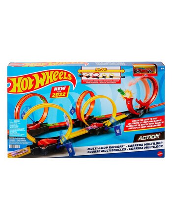 Hot Wheels Multi Loop Race Off Playset product photo