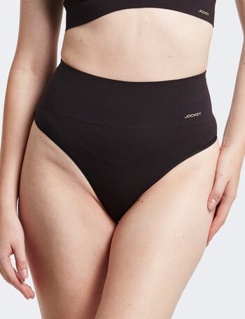 Jockey Woman Skimmies Hi Gee, Black product photo