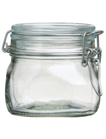 Bormioli Rocco Fido Square Canister Clear, 500ml product photo