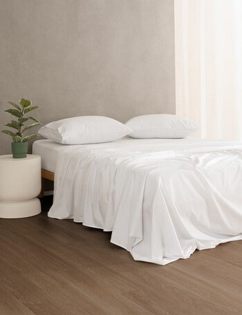 Mondo 600TC Cambridge Sheet Set, White product photo