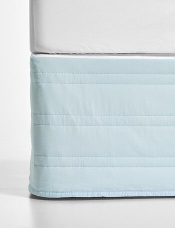 Linen House 250TC Cotton Valance, Duckegg product photo