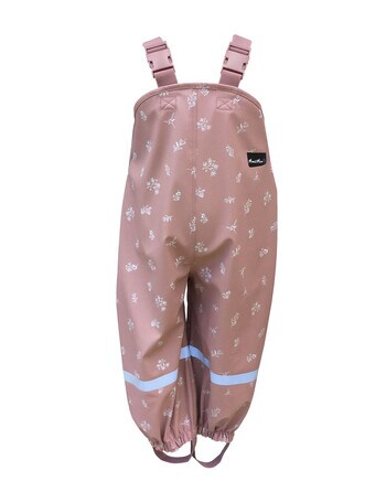 Mum 2 Mum Floral Rainwear Overall, Dusty Pink product photo